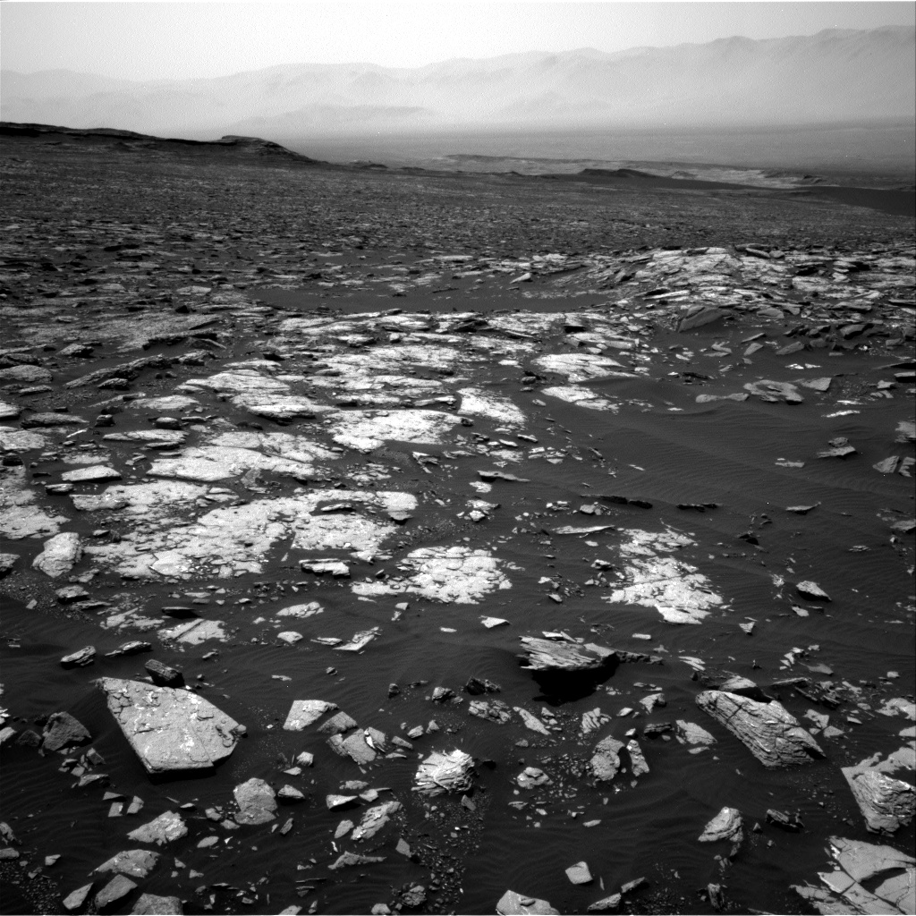 Nasa's Mars rover Curiosity acquired this image using its Right Navigation Camera on Sol 1508, at drive 936, site number 59