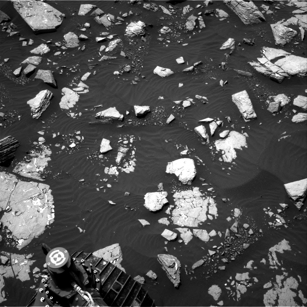 Nasa's Mars rover Curiosity acquired this image using its Right Navigation Camera on Sol 1508, at drive 936, site number 59