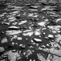 Nasa's Mars rover Curiosity acquired this image using its Left Navigation Camera on Sol 1509, at drive 936, site number 59