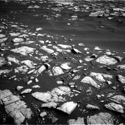 Nasa's Mars rover Curiosity acquired this image using its Left Navigation Camera on Sol 1509, at drive 966, site number 59