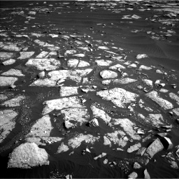 Nasa's Mars rover Curiosity acquired this image using its Left Navigation Camera on Sol 1509, at drive 978, site number 59