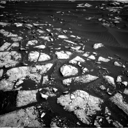 Nasa's Mars rover Curiosity acquired this image using its Left Navigation Camera on Sol 1509, at drive 990, site number 59