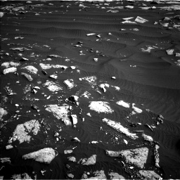 Nasa's Mars rover Curiosity acquired this image using its Left Navigation Camera on Sol 1509, at drive 1008, site number 59