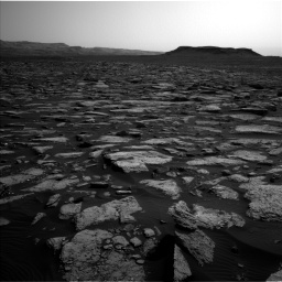 Nasa's Mars rover Curiosity acquired this image using its Left Navigation Camera on Sol 1509, at drive 1056, site number 59