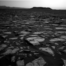 Nasa's Mars rover Curiosity acquired this image using its Left Navigation Camera on Sol 1509, at drive 1068, site number 59