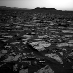 Nasa's Mars rover Curiosity acquired this image using its Left Navigation Camera on Sol 1509, at drive 1074, site number 59