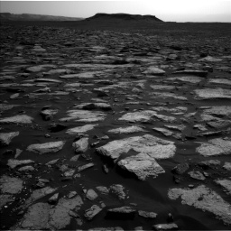 Nasa's Mars rover Curiosity acquired this image using its Left Navigation Camera on Sol 1509, at drive 1080, site number 59
