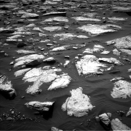 Nasa's Mars rover Curiosity acquired this image using its Left Navigation Camera on Sol 1509, at drive 1110, site number 59
