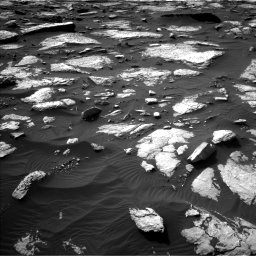 Nasa's Mars rover Curiosity acquired this image using its Left Navigation Camera on Sol 1509, at drive 1134, site number 59
