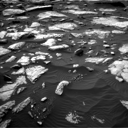 Nasa's Mars rover Curiosity acquired this image using its Left Navigation Camera on Sol 1509, at drive 1140, site number 59