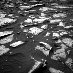 Nasa's Mars rover Curiosity acquired this image using its Left Navigation Camera on Sol 1509, at drive 1152, site number 59