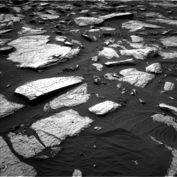 Nasa's Mars rover Curiosity acquired this image using its Left Navigation Camera on Sol 1509, at drive 1158, site number 59