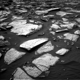 Nasa's Mars rover Curiosity acquired this image using its Left Navigation Camera on Sol 1509, at drive 1164, site number 59