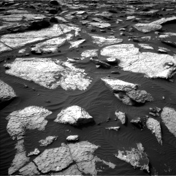 Nasa's Mars rover Curiosity acquired this image using its Left Navigation Camera on Sol 1509, at drive 1182, site number 59