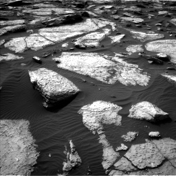 Nasa's Mars rover Curiosity acquired this image using its Left Navigation Camera on Sol 1509, at drive 1188, site number 59