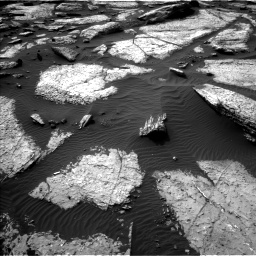 Nasa's Mars rover Curiosity acquired this image using its Left Navigation Camera on Sol 1509, at drive 1200, site number 59