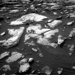 Nasa's Mars rover Curiosity acquired this image using its Left Navigation Camera on Sol 1509, at drive 1242, site number 59