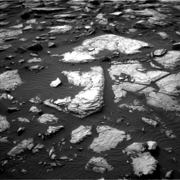 Nasa's Mars rover Curiosity acquired this image using its Left Navigation Camera on Sol 1509, at drive 1248, site number 59
