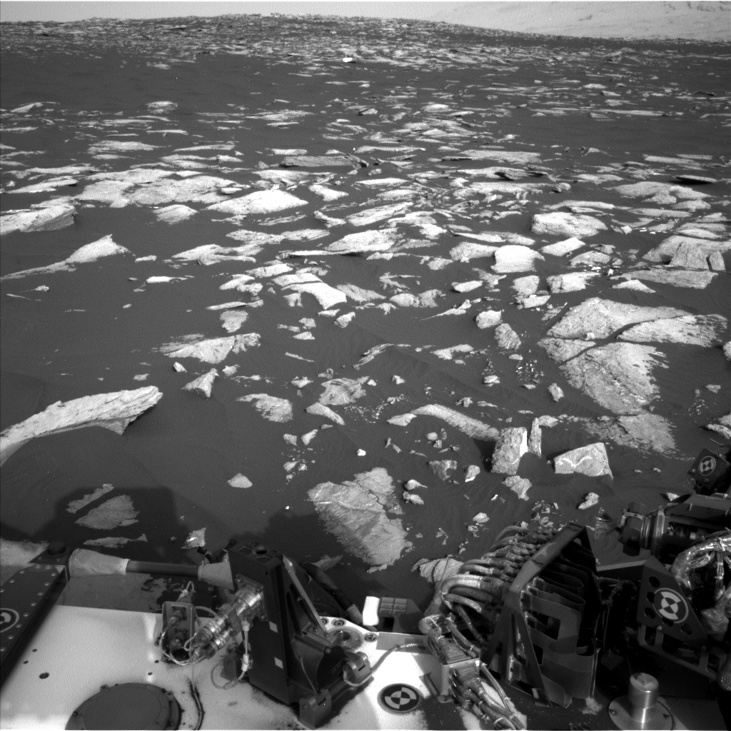 Nasa's Mars rover Curiosity acquired this image using its Left Navigation Camera on Sol 1509, at drive 1260, site number 59