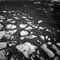 Nasa's Mars rover Curiosity acquired this image using its Right Navigation Camera on Sol 1509, at drive 990, site number 59