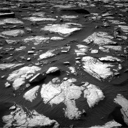 Nasa's Mars rover Curiosity acquired this image using its Right Navigation Camera on Sol 1509, at drive 1128, site number 59