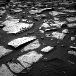 Nasa's Mars rover Curiosity acquired this image using its Right Navigation Camera on Sol 1509, at drive 1164, site number 59