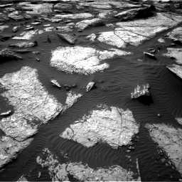 Nasa's Mars rover Curiosity acquired this image using its Right Navigation Camera on Sol 1509, at drive 1206, site number 59