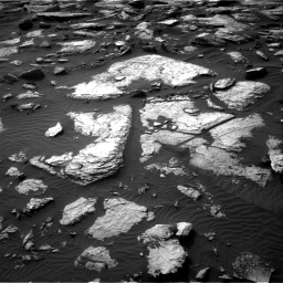 Nasa's Mars rover Curiosity acquired this image using its Right Navigation Camera on Sol 1509, at drive 1248, site number 59