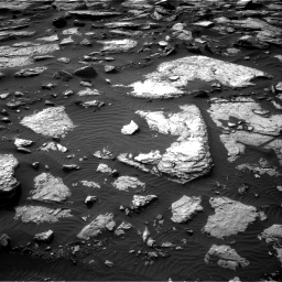 Nasa's Mars rover Curiosity acquired this image using its Right Navigation Camera on Sol 1509, at drive 1254, site number 59