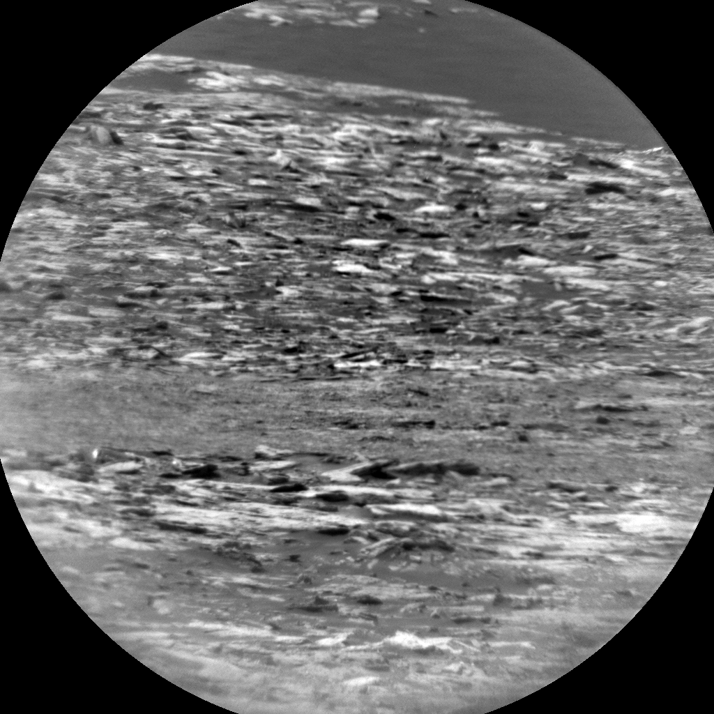 Nasa's Mars rover Curiosity acquired this image using its Chemistry & Camera (ChemCam) on Sol 1509, at drive 936, site number 59