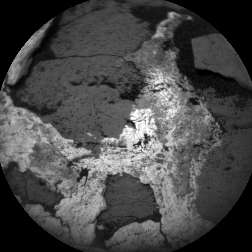 Nasa's Mars rover Curiosity acquired this image using its Chemistry & Camera (ChemCam) on Sol 1509, at drive 936, site number 59