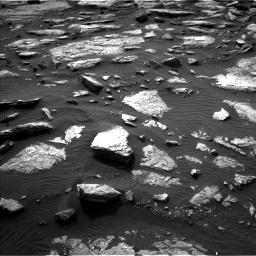 Nasa's Mars rover Curiosity acquired this image using its Left Navigation Camera on Sol 1512, at drive 1296, site number 59