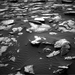 Nasa's Mars rover Curiosity acquired this image using its Left Navigation Camera on Sol 1512, at drive 1374, site number 59