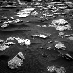 Nasa's Mars rover Curiosity acquired this image using its Left Navigation Camera on Sol 1512, at drive 1404, site number 59