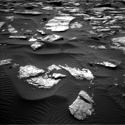 Nasa's Mars rover Curiosity acquired this image using its Left Navigation Camera on Sol 1512, at drive 1410, site number 59