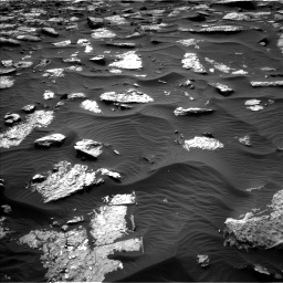 Nasa's Mars rover Curiosity acquired this image using its Left Navigation Camera on Sol 1512, at drive 1434, site number 59