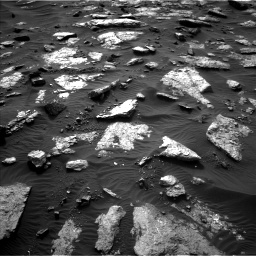 Nasa's Mars rover Curiosity acquired this image using its Left Navigation Camera on Sol 1512, at drive 1470, site number 59