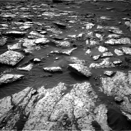 Nasa's Mars rover Curiosity acquired this image using its Left Navigation Camera on Sol 1512, at drive 1536, site number 59