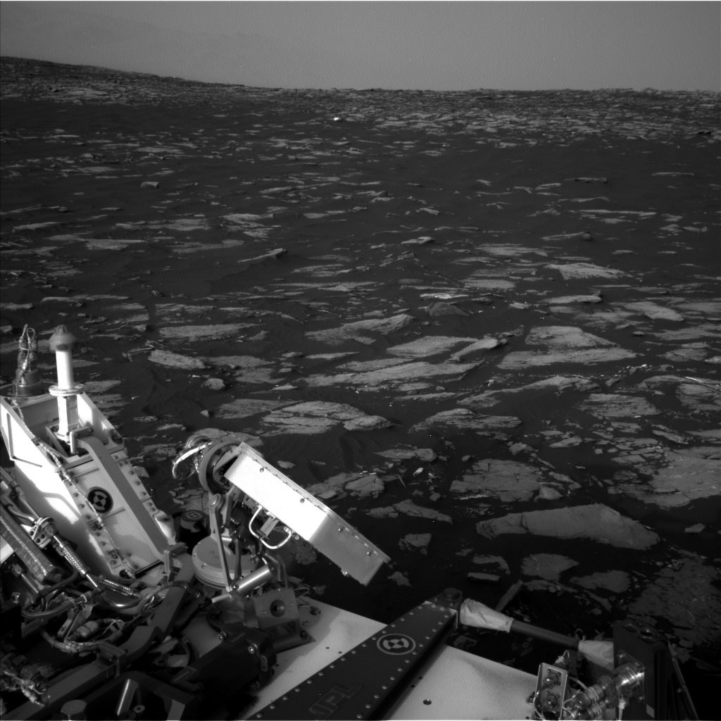 Nasa's Mars rover Curiosity acquired this image using its Left Navigation Camera on Sol 1512, at drive 1596, site number 59