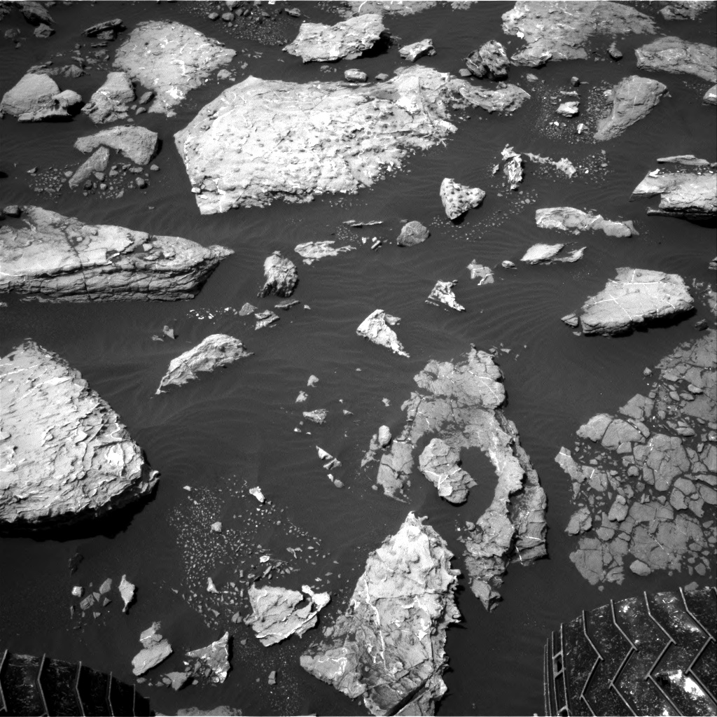 Nasa's Mars rover Curiosity acquired this image using its Right Navigation Camera on Sol 1513, at drive 1596, site number 59