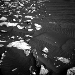 Nasa's Mars rover Curiosity acquired this image using its Left Navigation Camera on Sol 1514, at drive 1776, site number 59