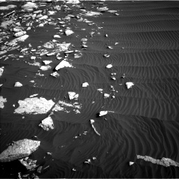 Nasa's Mars rover Curiosity acquired this image using its Left Navigation Camera on Sol 1514, at drive 1800, site number 59
