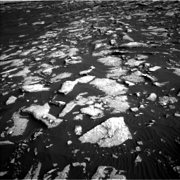 Nasa's Mars rover Curiosity acquired this image using its Left Navigation Camera on Sol 1514, at drive 1890, site number 59
