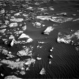 Nasa's Mars rover Curiosity acquired this image using its Left Navigation Camera on Sol 1514, at drive 1932, site number 59