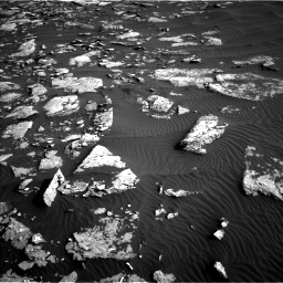 Nasa's Mars rover Curiosity acquired this image using its Left Navigation Camera on Sol 1514, at drive 1938, site number 59