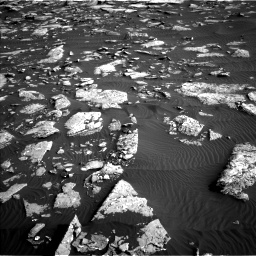 Nasa's Mars rover Curiosity acquired this image using its Left Navigation Camera on Sol 1514, at drive 1950, site number 59