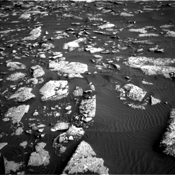 Nasa's Mars rover Curiosity acquired this image using its Left Navigation Camera on Sol 1514, at drive 1956, site number 59