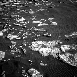Nasa's Mars rover Curiosity acquired this image using its Left Navigation Camera on Sol 1514, at drive 1974, site number 59