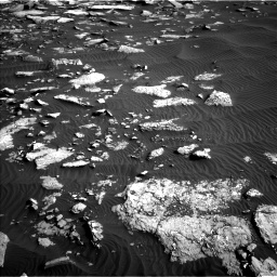 Nasa's Mars rover Curiosity acquired this image using its Left Navigation Camera on Sol 1514, at drive 1980, site number 59