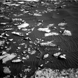 Nasa's Mars rover Curiosity acquired this image using its Left Navigation Camera on Sol 1514, at drive 1986, site number 59